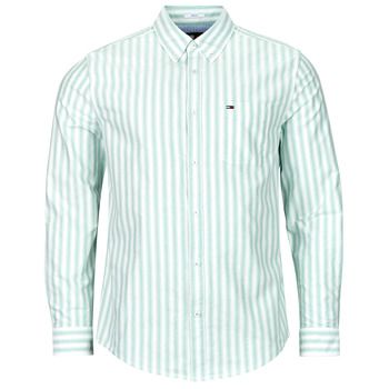 Tommy Jeans Camisa manga larga TJM REG STRIPE OXFORD SHIRT EXT para hombre