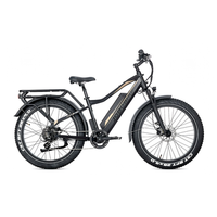 bicicleta electrica jobobike robin pro bateria lg de 48 v y 20 ah fat bike de 26r negro y dorado