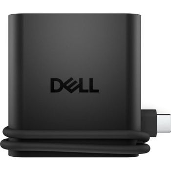 Adaptador USB-C Dell DA225 4 en 1 4K Ultra HD negro compacto