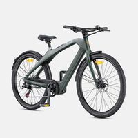 e-bike n1 pro - motor 250w bateria 36v10ah neumaticos de 275 pulgadas frenos de disco hidraulicos - verde