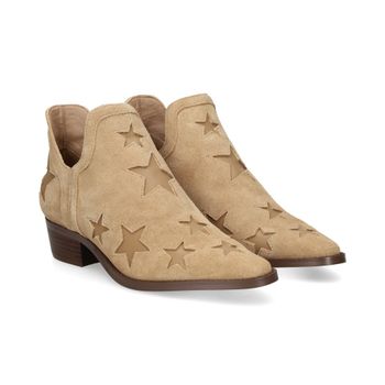 Befree Botines Planos Mujer - Beige Talla 39