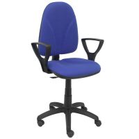 piqueras y crespo algarra bali silla de oficina con brazos fijos azul