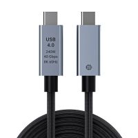 cable type-c a type-c usb4 5a pd240wcompatible con thunderbolt3soporte 8k60hz40gbps de alta velocidad05m1m de lar
