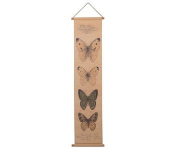 Lienzo pergamino de lino impreso 38x157x2,5