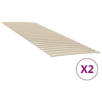 Recambios De Láminas De Cama Con 48 Láminas (2 Unidades, 80 X 200 Cm) Vidaxl