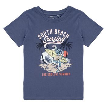 Name it Camiseta NKMFRANS SS TOP para niño