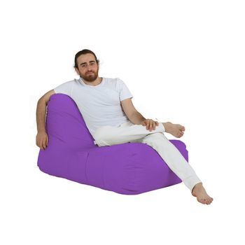 Puf De Jardín Trendy Comfort Bed Púrpura