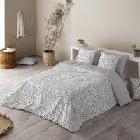 sandal - funda nordica estampada cama 180 - algodon extrasuave - incluye  1 o 2 fundas de almohada -trames unico