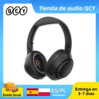qcy h3 anc auriculares inalambricos audio de alta resolucion auriculares supraaurales 43db cancelacion activa hibrida de ruido bluetooth 54 auriculares para juegos