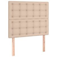 cabecero capuchino 90x5x118128 cm piel sintetica vidaxl