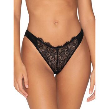 Luna Splendida Tangas Orchidea Negro brasileño Splendida para mujer
