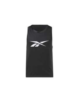 Camiseta de Baloncesto Reebok Basketball Mesh Hombre Negro