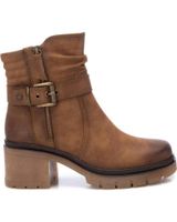 de refresh botines de tacon refresh 172265 beige camel
