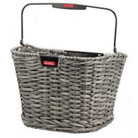 klick-fix cesto delantero klickfix structura mimbre sin adaptador 34x25x27 gris 16 l