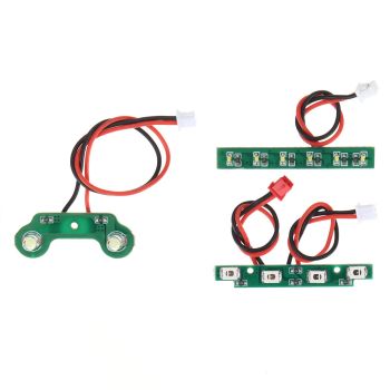 Wltoys 284161 1/28 RC Coche Repuesto Luz LED Conjunto de Faros 2552 Modelos de Vehículos Piezas de Repuesto Accesorios