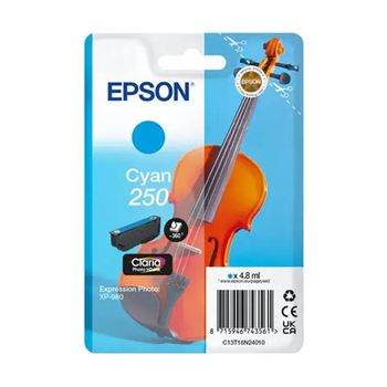 Epson 250 cartucho de tinta cian (original)