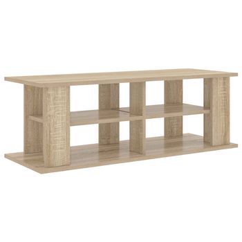 Soporte Para Tv Roble Sonoma 96 X 35 X 33,5 Cm Vidaxl