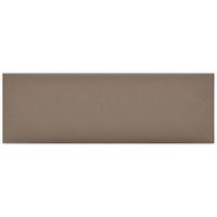 cabecero de pared 12 uds 90 x 30 cm capuchino tela vidaxl