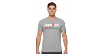 Camiseta manches courtesironman 70 3 en provence aix courtes gris homme