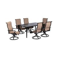 conjunto de comedor para patio resistente a la intemperie