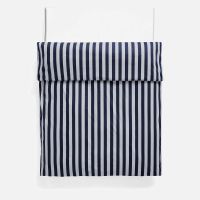 hay ete duvet cover - midnight blue  grey - double
