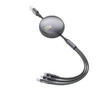 cable usb-a de 6a 100w a type-c  ip  micro usb qc20 30 40 carga rapida transmision de datos nucleo de cobre linea d