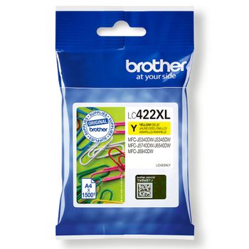 Brother LC422XLY Yellow Original High Capacity Ink Cartridge
