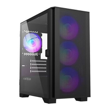 Montech Air 100 Torre Micro-ATX ARGB Negra