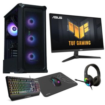 PC Sobremesa Epical-Q Pack Gaming Epic103 Ryzen 7 5800X 32GB 1TB SSD RTX 5060 Monitor Gaming