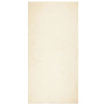 Alfombra De Pelo Corto Suave Lavable Huarte Crema 100x200 Cm Vidaxl