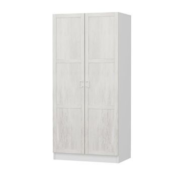 Armario Kale Chain-190 Blanco 90x190x52 Cm