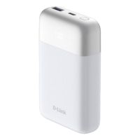 power bank d-link dpp-101 10000 mah blanco carga rapida usb-c protecciones avanzadas