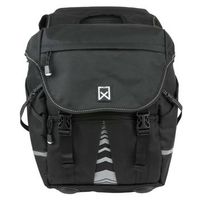 alforja para bicicleta 1200 28 l negro 13311 willex