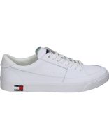 zapatillas sneaker de hombre tommy hilfiger 1398ybs color blanco 40