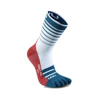 uyn runners five calcetines para correr hombres-blancoazul