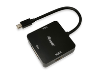 adaptador mini dp  thunderbolt a hdmi dvi vga