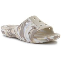 crocs chanclas classic marbled slide para hombre