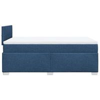 sillon-cama apariencia azul adecuado para colchon de 120x190 cm