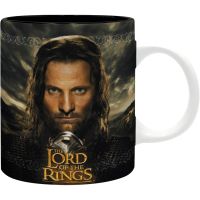 taza aragorn el senor de los anillos ceramica 320 mls
