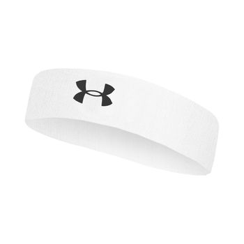 Under Armour Performance Cinta Para La Cabeza-Blanco,Negro