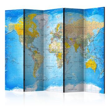 Biombo - World Classic Map (225x172 Cm)