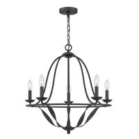 lampara de arana bradbury 5 luces