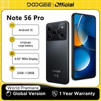 version global doogee note56 pro smartphone 32gb  128gb android 16 6150mah bateria 656 90hz pantalla nfc telefono celular