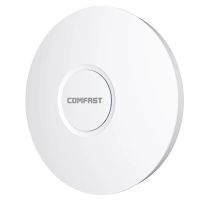 comfast cf-e392ax punto de acceso wifi 6 para montaje en techo ax3000 doble puerto gigabit poe fuente de alimentacion of