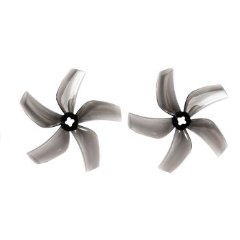 2 Pares de hélices Gemfan D76 de 76 mm y 3 pulgadas con 5 palas para drones de carreras CineWhoop RC FPV