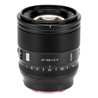 objetivo viltrox af 56mm f12 pro e montura sony e parasol negro