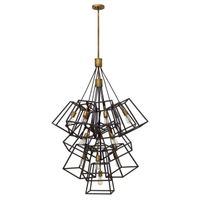 lampara de techo fulton 13 luces