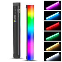 puluz 30cm 17cm foto de mano a todo color rgb stick light magnetico led luz de relleno varita fotografia estudio lampara