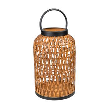 Farol Metal Calado Antique