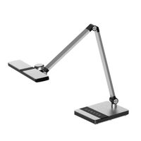flexo rubens plata 9w 630lm 3000-4500-6000k tactil regintmemoriarticorientregx274x35 cm